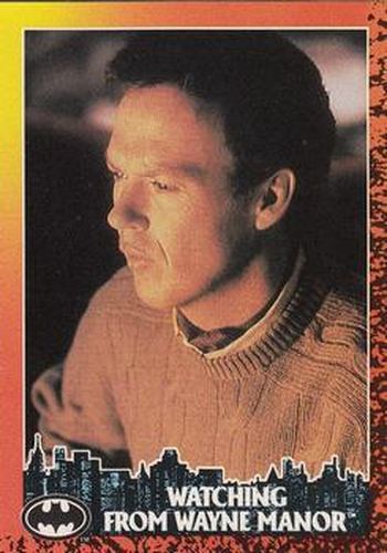 #11 Watching from Wayne Manor - 1992 Topps Batman Returns