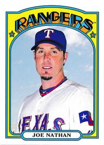 #11 Joe Nathan - Texas Rangers - 2013 Topps Archives Baseball