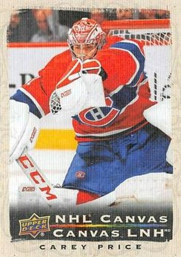 #C-11 Carey Price - Montreal Canadiens - 2020-21 Upper Deck Tim Hortons Hockey - NHL Canvas