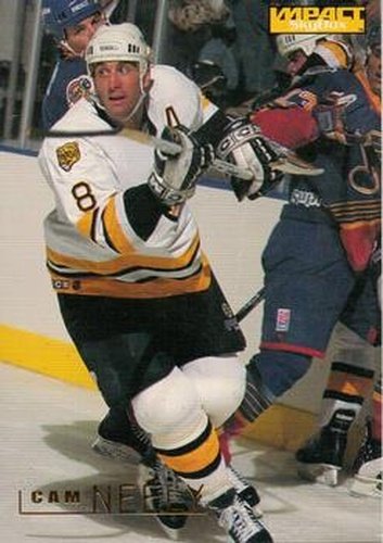 #11 Cam Neely - Boston Bruins - 1995-96 SkyBox Impact Hockey