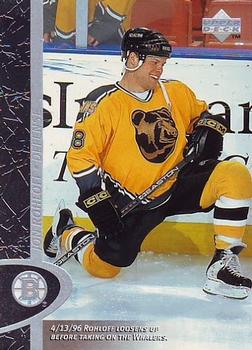 #11 Jon Rohloff - Boston Bruins - 1996-97 Upper Deck Hockey