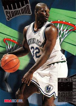 #11 Jamal Mashburn - Dallas Mavericks - 1995-96 Hoops Basketball - Slamland