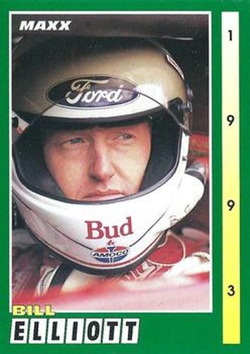 #11 Bill Elliott - Junior Johnson & Associates - 1993 Maxx Racing