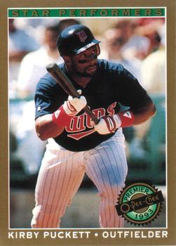#11 Kirby Puckett - Minnesota Twins - 1993 O-Pee-Chee Premier Baseball - Star Performers