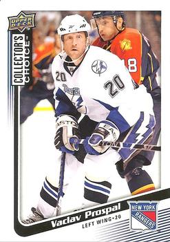#11 Vaclav Prospal - New York Rangers - 2009-10 Collector's Choice Hockey