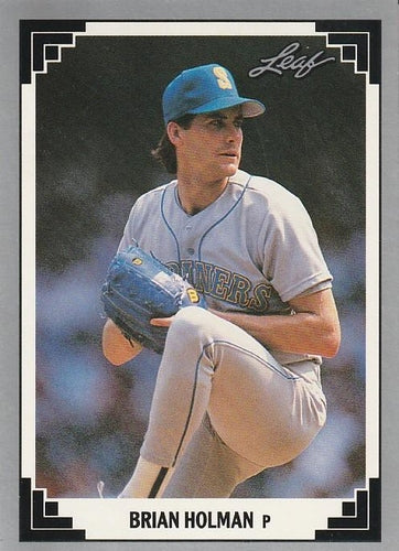 #11 Brian Holman - Seattle Mariners - 1991 Leaf Baseball