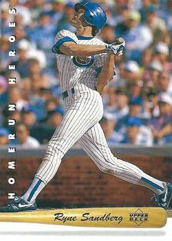 #HR11 Ryne Sandberg - Chicago Cubs - 1993 Upper Deck Baseball - Home Run Heroes