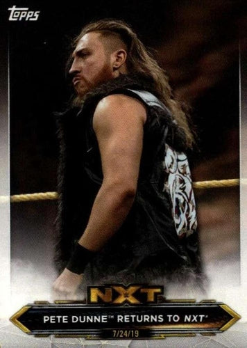 #11 Pete Dunne - 2020 Topps WWE NXT Wrestling