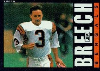 #211 Jim Breech - Cincinnati Bengals - 1985 Topps Football