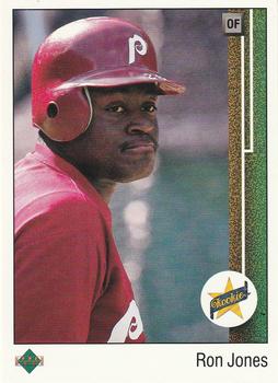 #11 Ron Jones - Philadelphia Phillies - 1989 Upper Deck Baseball