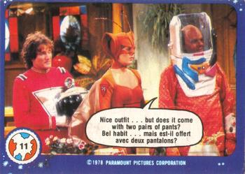 #11 Nice Outfit... But Does It Come with Two Pairs of Pants? - 1978 O-Pee-Chee Mork & Mindy