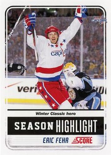 #11 Eric Fehr - Washington Capitals - 2011-12 Score Hockey
