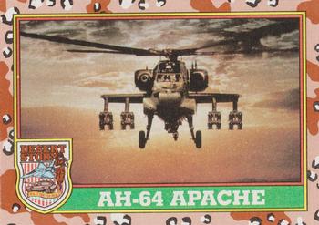 #11 AH-64 Apache - 1991 Topps Desert Storm