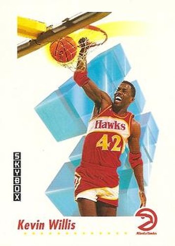 #11 Kevin Willis - Atlanta Hawks - 1991-92 SkyBox Basketball