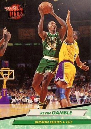 #11 Kevin Gamble - Boston Celtics - 1992-93 Ultra Basketball