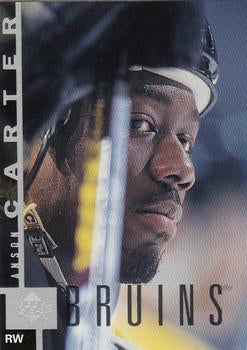 #11 Anson Carter - Boston Bruins - 1997-98 Upper Deck Hockey