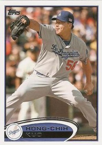 #11 Hong-Chih Kuo - Los Angeles Dodgers - 2012 Topps Baseball