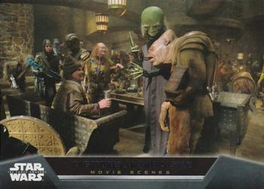 #11 Creatures in the Castle - 2015 Topps Star Wars The Force Awakens - Movie Scenes