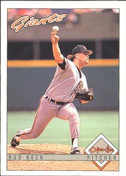 #11 Rod Beck - San Francisco Giants - 1993 O-Pee-Chee Baseball