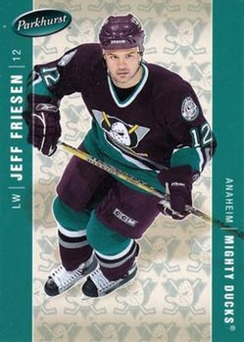 #11 Jeff Friesen - Anaheim Mighty Ducks - 2005-06 Parkhurst Hockey