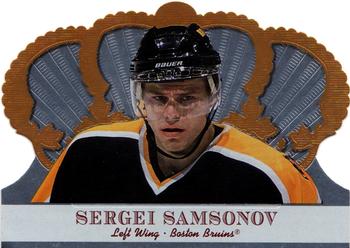 #11 Sergei Samsonov - Boston Bruins - 2000-01 Pacific Crown Royale Hockey