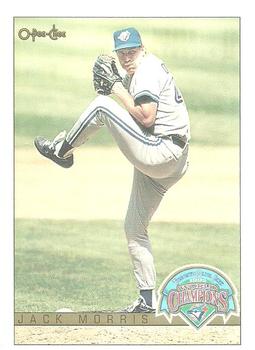 #11 Jack Morris - Toronto Blue Jays - 1993 O-Pee-Chee Baseball - World Champions