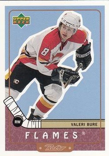 #11 Valeri Bure - Calgary Flames - 1999-00 Upper Deck Retro Hockey
