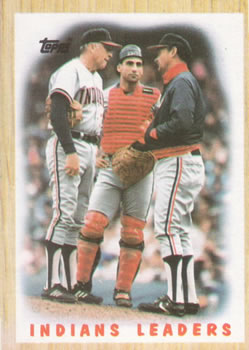 #11 Indians Leaders - Cleveland Indians - 1987 Topps Baseball