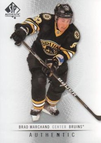 #11 Brad Marchand - Boston Bruins - 2012-13 SP Authentic Hockey
