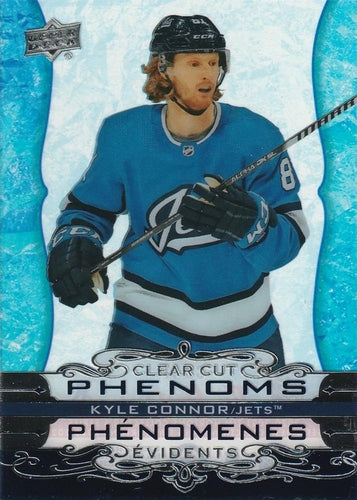#CC-11 Kyle Connor - Winnipeg Jets - 2020-21 Upper Deck Tim Hortons Hockey - Clear Cut Phenoms