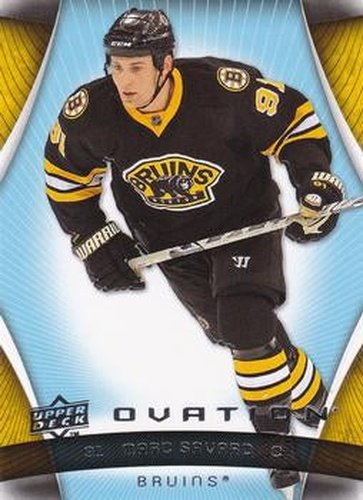 #11 Marc Savard - Boston Bruins - 2009-10 Upper Deck Ovation Hockey