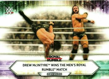 #11 Drew McIntyre Wins the Men's Royal Rumble Match - 2021 Topps WWE Wrestling