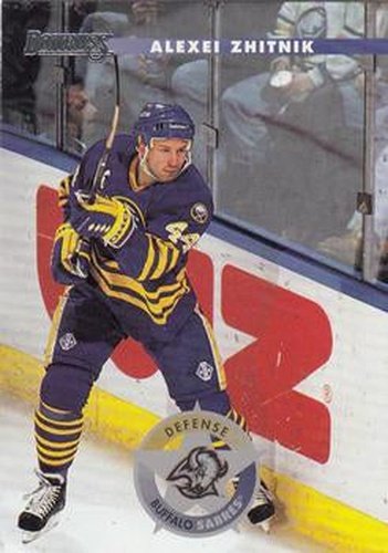 #11 Alexei Zhitnik - Buffalo Sabres - 1996-97 Donruss Hockey