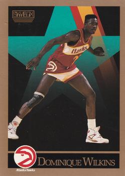 #11 Dominique Wilkins - Atlanta Hawks - 1990-91 SkyBox Basketball