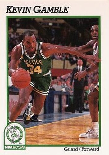 #11 Kevin Gamble - Boston Celtics - 1991-92 Hoops Basketball