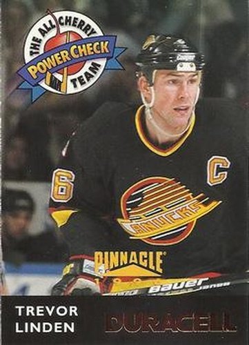 #DC11 Trevor Linden - Vancouver Canucks - 1996-97 Duracell All-Cherry Team Hockey