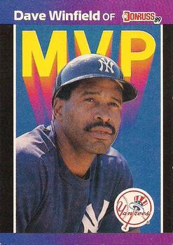 #BC-11 Dave Winfield - New York Yankees - 1989 Donruss Baseball - Bonus MVP's