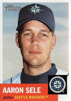 #11 Aaron Sele - Seattle Mariners - 2002 Topps Heritage Baseball