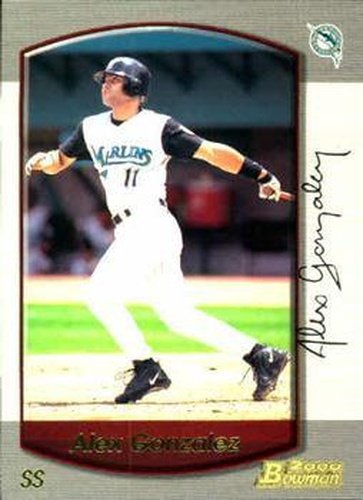 #11 Alex Gonzalez - Florida Marlins - 2000 Bowman Baseball