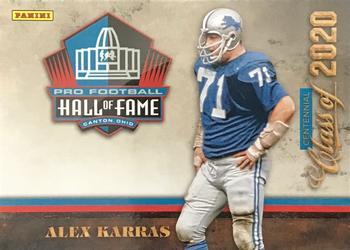 #11 Alex Karras - Detroit Lions - 2020 Panini Pro Football Hall of Fame Football