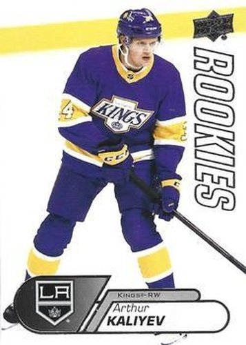 #11 Arthur Kaliyev - Los Angeles Kings - 2020-21 Upper Deck NHL Star Rookies Box Set Hockey