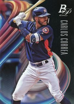 #11 Carlos Correa - Houston Astros - 2018 Bowman Platinum Baseball