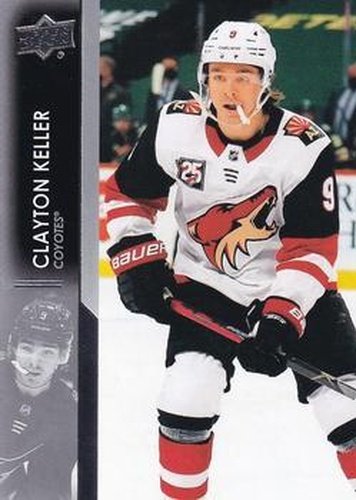 #11 Clayton Keller - Arizona Coyotes - 2021-22 Upper Deck Hockey