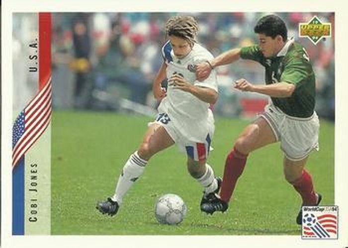 #11 Cobi Jones - USA - 1994 Upper Deck World Cup Contenders English/Spanish Soccer