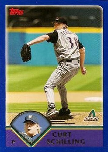 #11 Curt Schilling - Arizona Diamondbacks - 2003 Topps Baseball