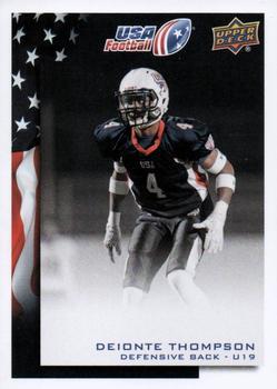 #11 Deionte Thompson - USA - 2014 Upper Deck USA Football