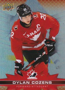 #11 Dylan Cozens - Canada - 2021-22 Upper Deck Tim Hortons Team Canada Hockey
