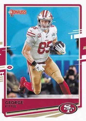 #11 George Kittle - San Francisco 49ers - 2020 Donruss Football
