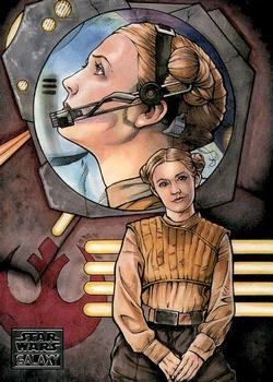 #11 Hero of the Resistance - 2018 Topps Star Wars Galaxy 8