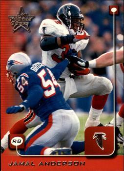 #11 Jamal Anderson - Atlanta Falcons - 1999 Leaf Rookies & Stars Football